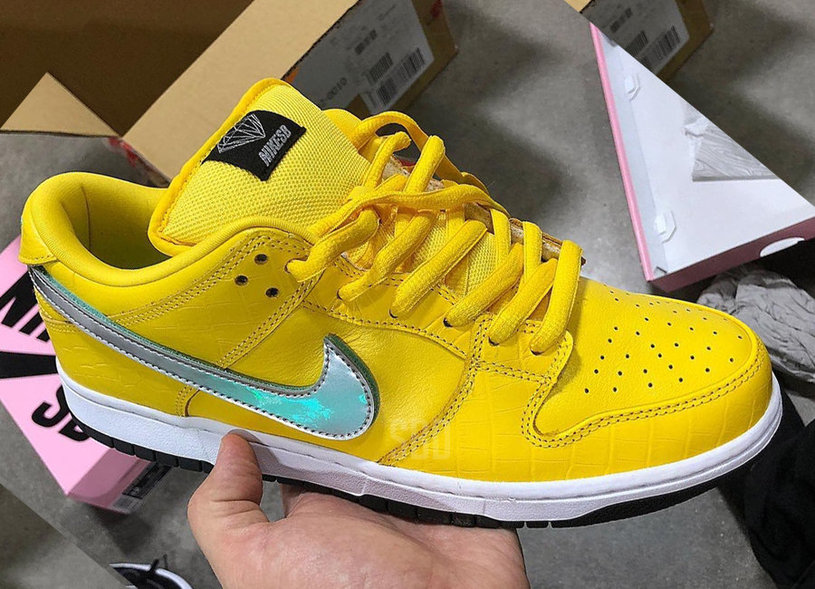 Diamond,Nike,Dunk SB,发售 骚到没朋友的配色!“钻石” 联名 Dunk SB 再曝新配色实物图 Diamond,Nike,Dunk SB,发售 骚到没朋友的配色!“钻石” 联名 Dunk SB 再曝新配色实物图
