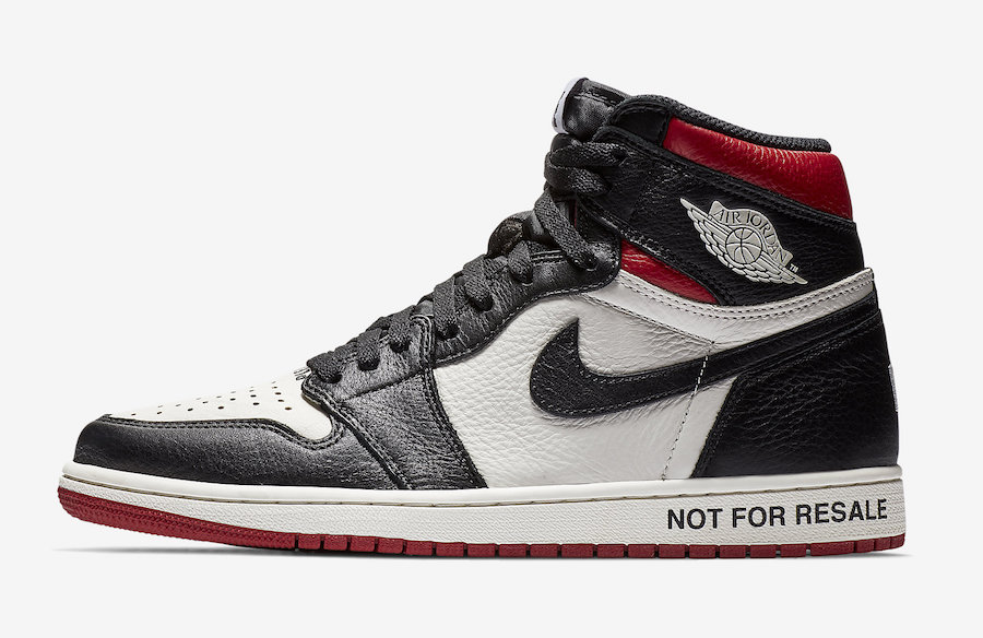 AJ1,Air Jordan 1,861428-106 禁止转卖却卖得更贵了!黑红 AJ1 “No L's” 将于下月发售 AJ1,Air Jordan 1,861428-106 禁止转卖却卖得更贵了!黑红 AJ1 “No L's” 将于下月发售
