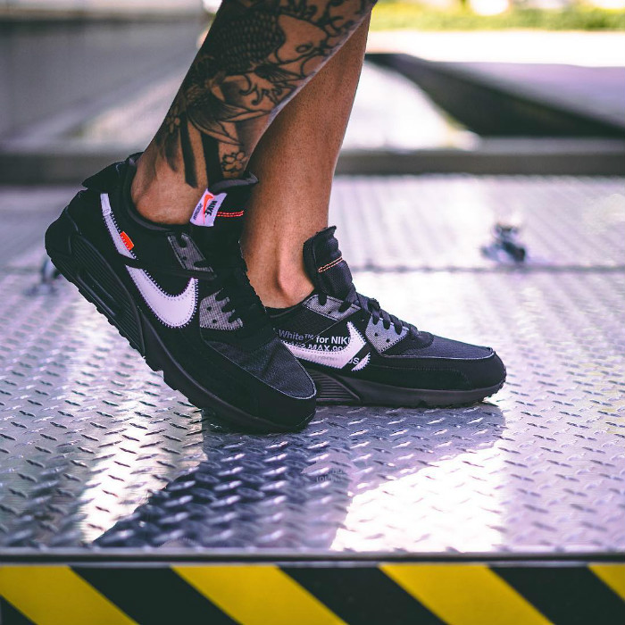 OFF-WHITE,上脚,Nike,Air Max 90,V 2.0 版本提前上脚!全新 OFF-WHITE x Air Max 90 即将发售! OFF-WHITE,上脚,Nike,Air Max 90,V 2.0 版本提前上脚!全新 OFF-WHITE x Air Max 90 即将发售!
