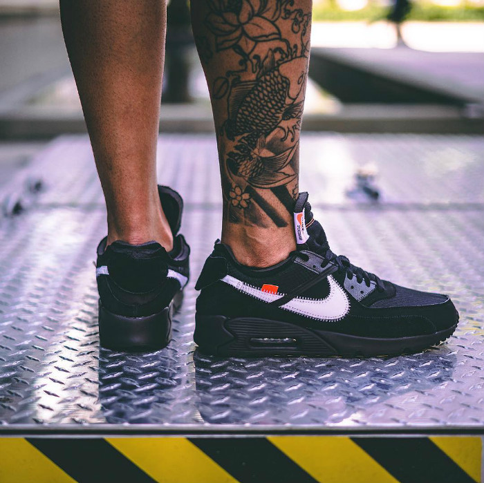 OFF-WHITE,上脚,Nike,Air Max 90,V 2.0 版本提前上脚!全新 OFF-WHITE x Air Max 90 即将发售! OFF-WHITE,上脚,Nike,Air Max 90,V 2.0 版本提前上脚!全新 OFF-WHITE x Air Max 90 即将发售!