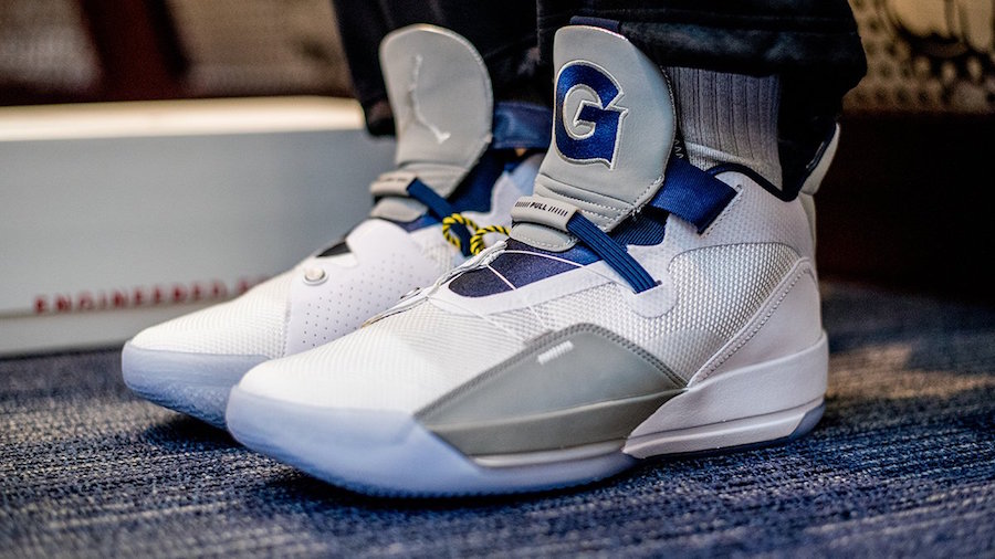 Air Jordan 33,AJ33 别人家的学校系列!乔治城大学 Air Jordan 33 PE 首度曝光 Air Jordan 33,AJ33 别人家的学校系列!乔治城大学 Air Jordan 33 PE 首度曝光