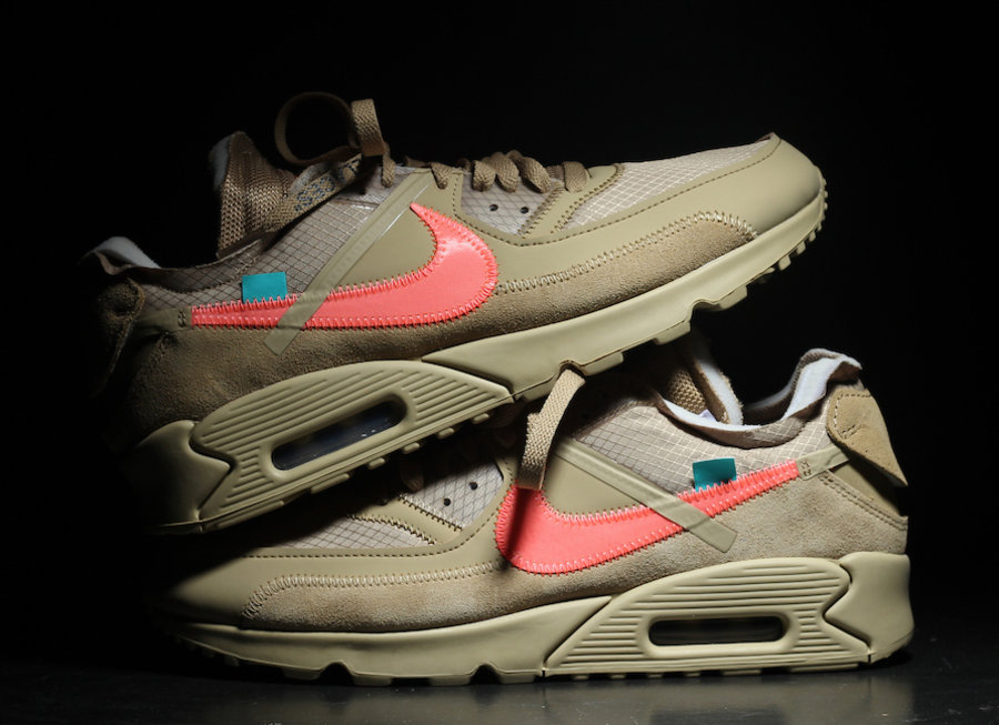 OFF-WHITE,Air Max 90,发售,AA7293 UNFTD 联名既视感!沙漠配色 OFF-WHITE x Air Max 90 实物美图 OFF-WHITE,Air Max 90,发售,AA7293 UNFTD 联名既视感!沙漠配色 OFF-WHITE x Air Max 90 实物美图