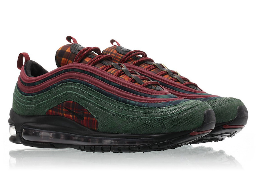 Air Max 97,Nike,发售,AT6145-600 复古夹克装扮!拼接格纹 Air Max 97 全新配色下周发售 Air Max 97,Nike,发售,AT6145-600 复古夹克装扮!拼接格纹 Air Max 97 全新配色下周发售