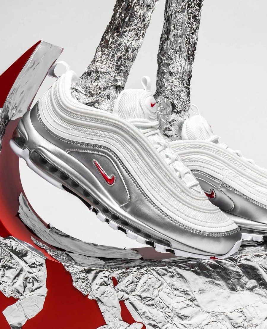 Nike,Air Max 97,QS,液态金属,发售,AT5 市场行情有点小贵!液态金属 Air Max 97 QS 官网现已发售! Nike,Air Max 97,QS,液态金属,发售,AT5 市场行情有点小贵!液态金属 Air Max 97 QS 官网现已发售!