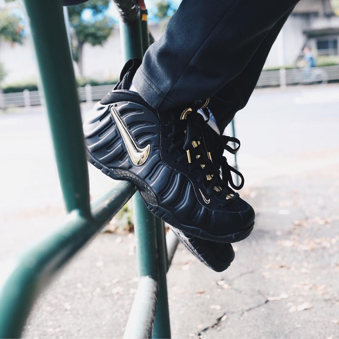 Nike,Air Foamposite Pro,624041 上脚效果低调奢华!人气黑金泡 Foamposite Pro 本周发售 Nike,Air Foamposite Pro,624041 上脚效果低调奢华!人气黑金泡 Foamposite Pro 本周发售
