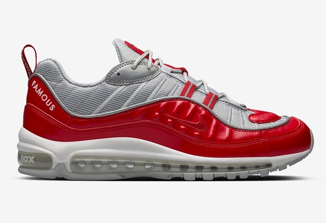Nike,Air Max 98,640744-602 酷似 Supreme 联名!白红 Air Max 98 近期发售! Nike,Air Max 98,640744-602 酷似 Supreme 联名!白红 Air Max 98 近期发售!