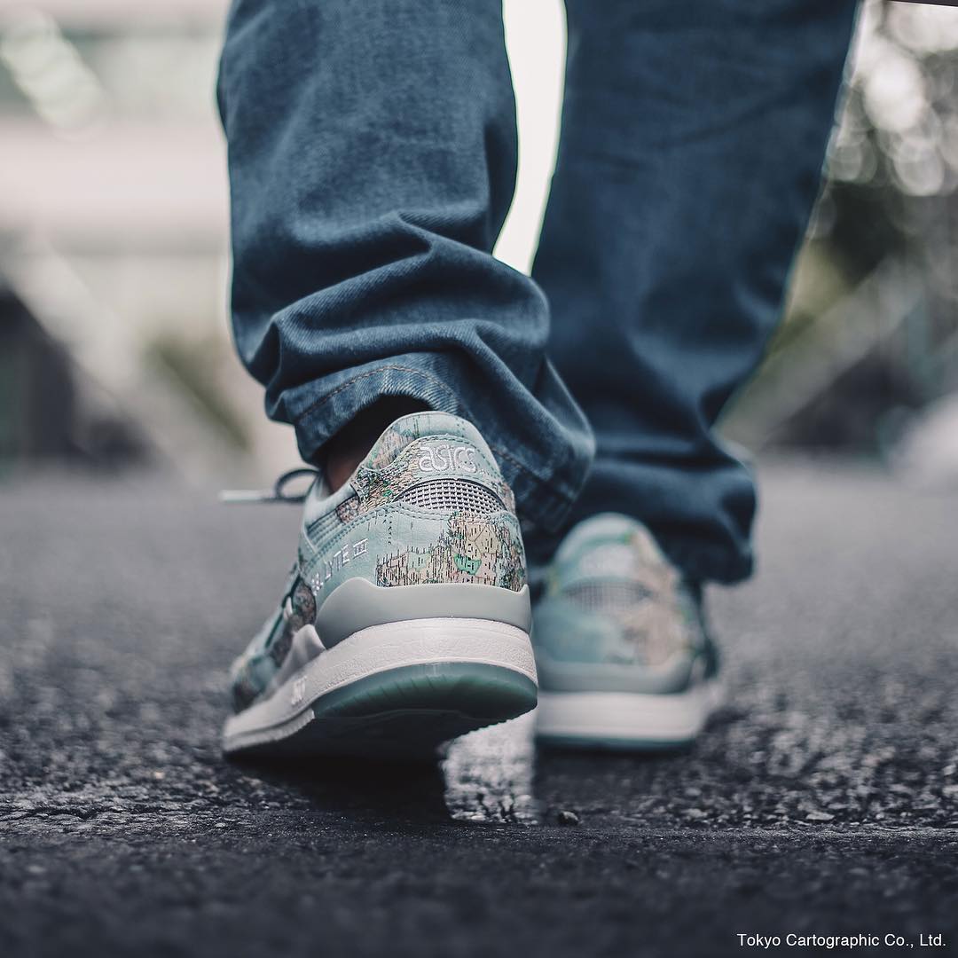 ASICS,atoms,Gel-lyte,发售 满印世界地图!ASICS x atoms 又是要买买买的配色 ASICS,atoms,Gel-lyte,发售 满印世界地图!ASICS x atoms 又是要买买买的配色