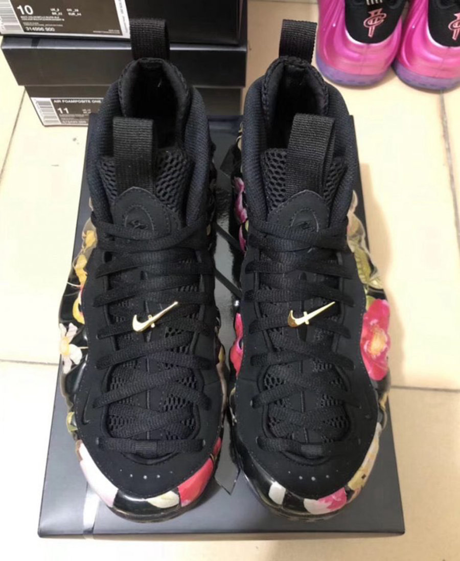 Air Foamposite One,Nike,发售 艳丽中国风!花卉喷 Air Foamposite One “Floral” 情人节发售 Air Foamposite One,Nike,发售 艳丽中国风!花卉喷 Air Foamposite One “Floral” 情人节发售