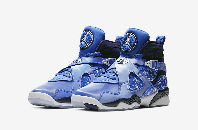 Air Jordan 8,AJ8,GS,Snowflake, 冬季上脚美滋滋!人见人爱的「冰雪主题」AJ8 官图来了! Air Jordan 8,AJ8,GS,Snowflake, 冬季上脚美滋滋!人见人爱的「冰雪主题」AJ8 官图来了!
