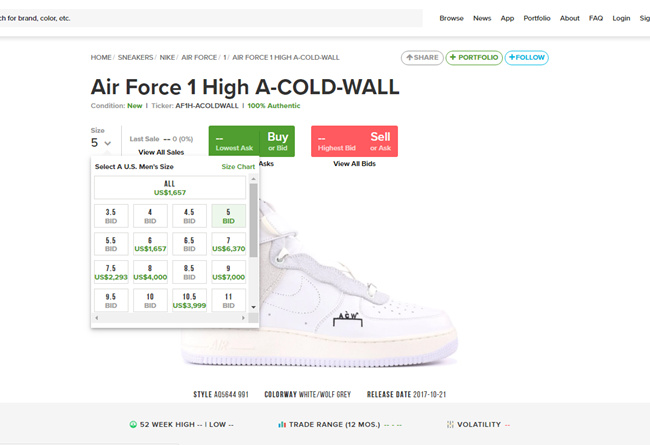 A-COLD-WALL*,Nike,ACW,发售,af1,A 天价亲友限定你也有机会入手!ACW x Air Force 1 本月发售 A-COLD-WALL*,Nike,ACW,发售,af1,A 天价亲友限定你也有机会入手!ACW x Air Force 1 本月发售