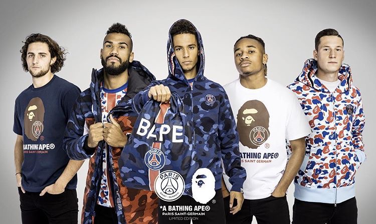 BAPE 大巴黎联名 PSG x BAPE® 今天发售!最值得入手的单品是它! BAPE 大巴黎联名 PSG x BAPE® 今天发售!最值得入手的单品是它!