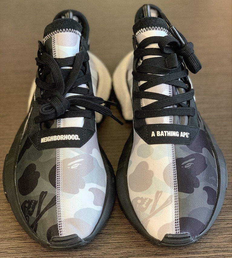 BAPE,NBHD,adidas,NEIGHBORHOOD 阴阳鞋面 + 三方联名!BAPE x NBHD x POD-S3.1 明年年初登场 BAPE,NBHD,adidas,NEIGHBORHOOD 阴阳鞋面 + 三方联名!BAPE x NBHD x POD-S3.1 明年年初登场