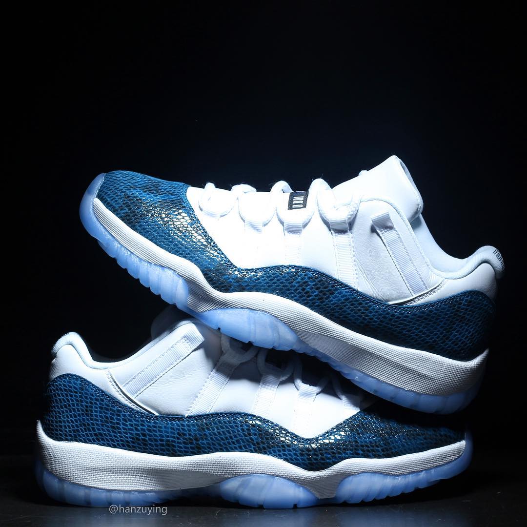 AJ11,Air Jordan 11 Low,CD6846- 更多实物细节曝光!蓝蛇 AJ 11 Low 颜值真的不错! AJ11,Air Jordan 11 Low,CD6846- 更多实物细节曝光!蓝蛇 AJ 11 Low 颜值真的不错!