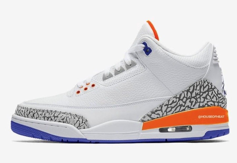 Air Jordan 3 “Knicks Rivals”,A 尼克斯队配色来袭!Air Jordan 3 “Knicks Rivals” 明年发售 Air Jordan 3 “Knicks Rivals”,A 尼克斯队配色来袭!Air Jordan 3 “Knicks Rivals” 明年发售