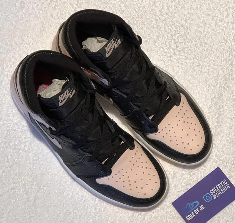 AJ1,Air Jordan 1,Crimson Tint, 之前那双粉色 AJ1 早已破万!新黑粉 Air Jordan 1 实物首次曝光 AJ1,Air Jordan 1,Crimson Tint, 之前那双粉色 AJ1 早已破万!新黑粉 Air Jordan 1 实物首次曝光