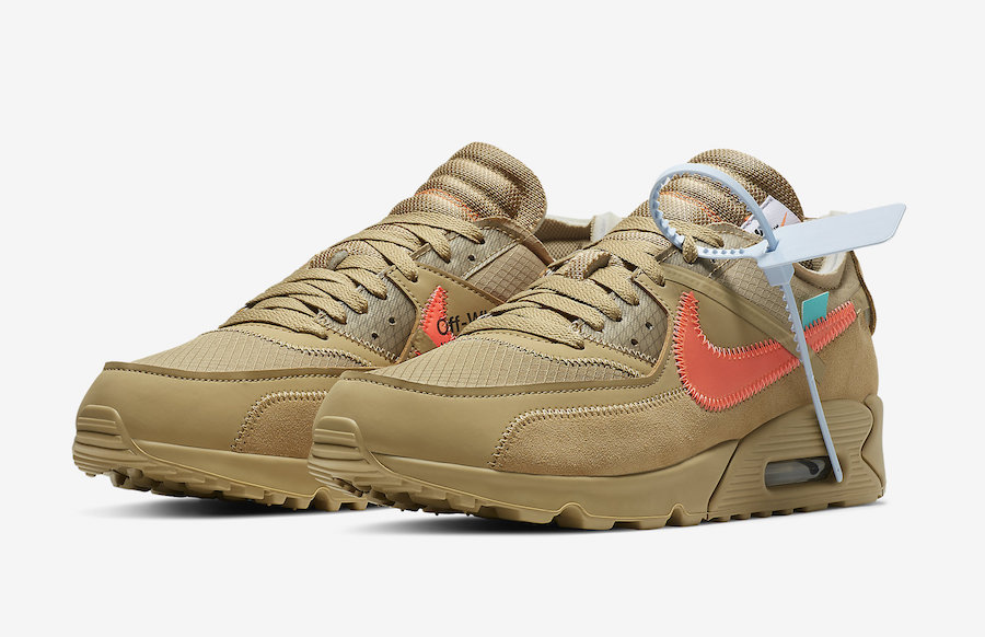 OW,Air Max 90,OFF-WHITE,发售,AA7 今年第一双 OFF-WHITE 联名!沙漠色 Air Max 90 下周发售 OW,Air Max 90,OFF-WHITE,发售,AA7 今年第一双 OFF-WHITE 联名!沙漠色 Air Max 90 下周发售