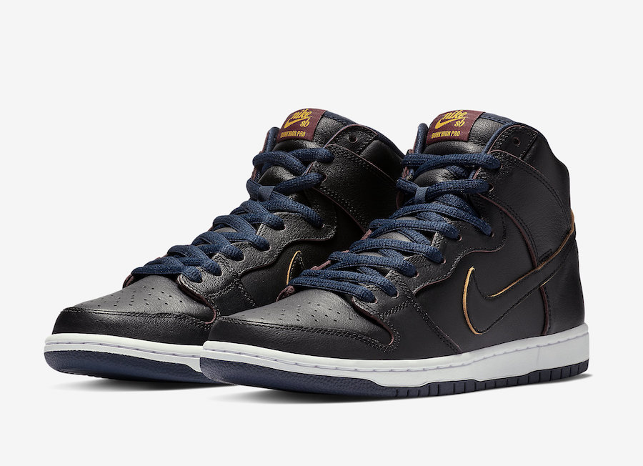 BQ6392-001,Dunk SB,NBA,Nike BQ6392-001 暗藏刮刮乐!NBA x Nike Dunk SB High 迎来骑士队配色 BQ6392-001,Dunk SB,NBA,Nike BQ6392-001 暗藏刮刮乐!NBA x Nike Dunk SB High 迎来骑士队配色