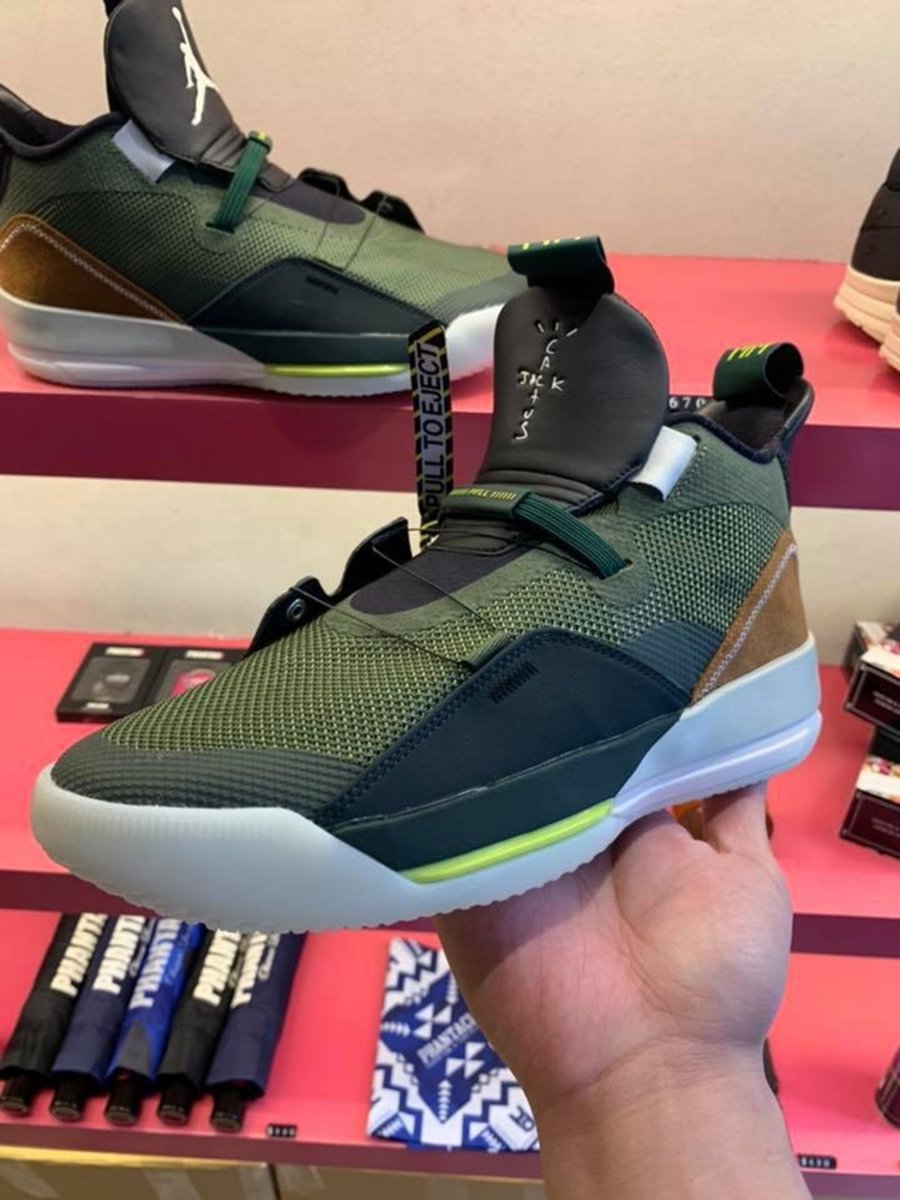 Travis Scott,AJ33,Air Jordan 3  入手难度不低!Travis Scott x Air Jordan 33 完整实物首次曝光! Travis Scott,AJ33,Air Jordan 3  入手难度不低!Travis Scott x Air Jordan 33 完整实物首次曝光!