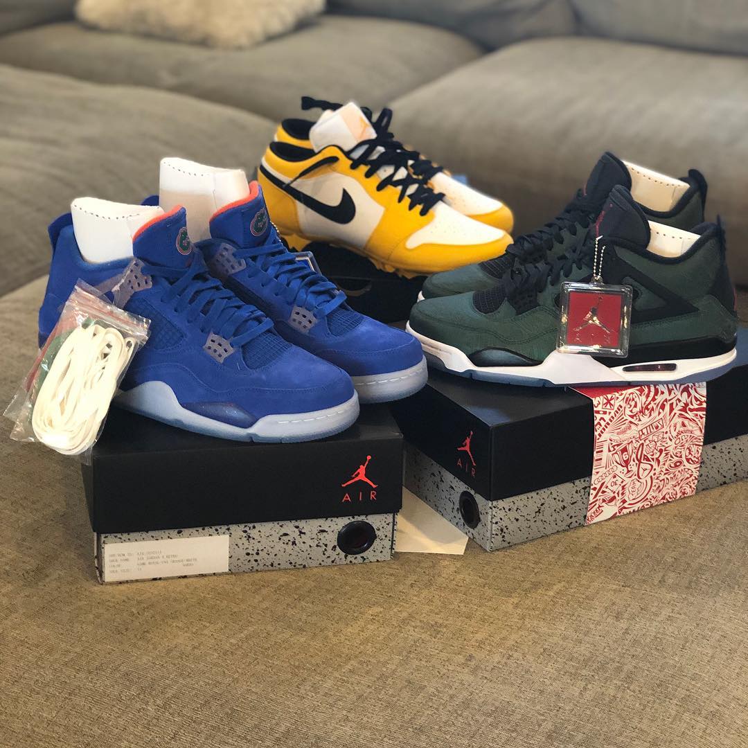 Air Jordan 4,AJ4 鞋王塔克又双叒叕晒新鞋!这次是超限量 140 双 Air Jordan 4 Air Jordan 4,AJ4 鞋王塔克又双叒叕晒新鞋!这次是超限量 140 双 Air Jordan 4