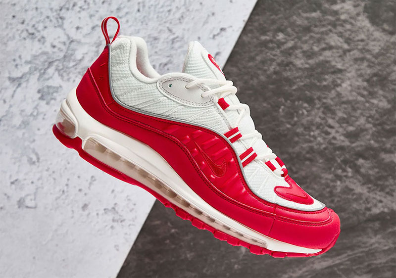 Nike,Air Max 98,University Red 与 Supreme 联名极为相似!白红 Air Max 98 本周即将上架 Nike,Air Max 98,University Red 与 Supreme 联名极为相似!白红 Air Max 98 本周即将上架