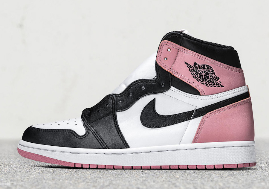 AJ1,Air Jordan 1,555088-081 黑粉 Air Jordan 1 四月发售!最新实物细节曝光! AJ1,Air Jordan 1,555088-081 黑粉 Air Jordan 1 四月发售!最新实物细节曝光!