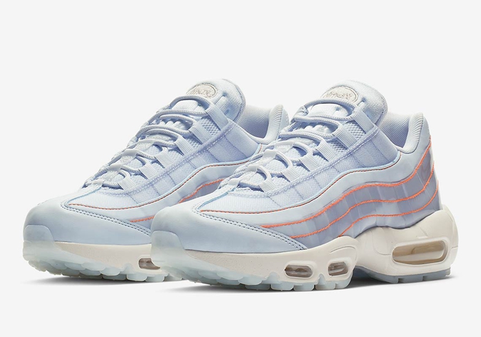 Nike,Air Max 95,918413-400 鞋面透明材质加持!Nike Air Max 95 全新配色曝光 Nike,Air Max 95,918413-400 鞋面透明材质加持!Nike Air Max 95 全新配色曝光