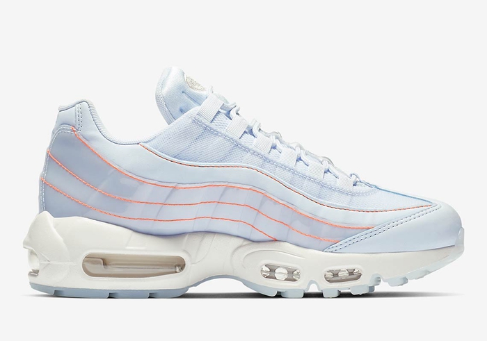 Nike,Air Max 95,918413-400 鞋面透明材质加持!Nike Air Max 95 全新配色曝光 Nike,Air Max 95,918413-400 鞋面透明材质加持!Nike Air Max 95 全新配色曝光