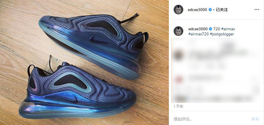 Nike,Air Max 720,明星,发售,AO2924- 又是一波带货!冠希提前晒出了这双刷新 Nike 记录的鞋! Nike,Air Max 720,明星,发售,AO2924- 又是一波带货!冠希提前晒出了这双刷新 Nike 记录的鞋!
