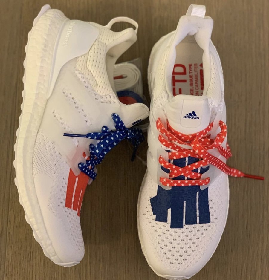 adidas,ultra boost,UNDEFEATED, 星条纹 + 红蓝撞色!UNDEFEATED x adidas 全新联名曝光 adidas,ultra boost,UNDEFEATED, 星条纹 + 红蓝撞色!UNDEFEATED x adidas 全新联名曝光
