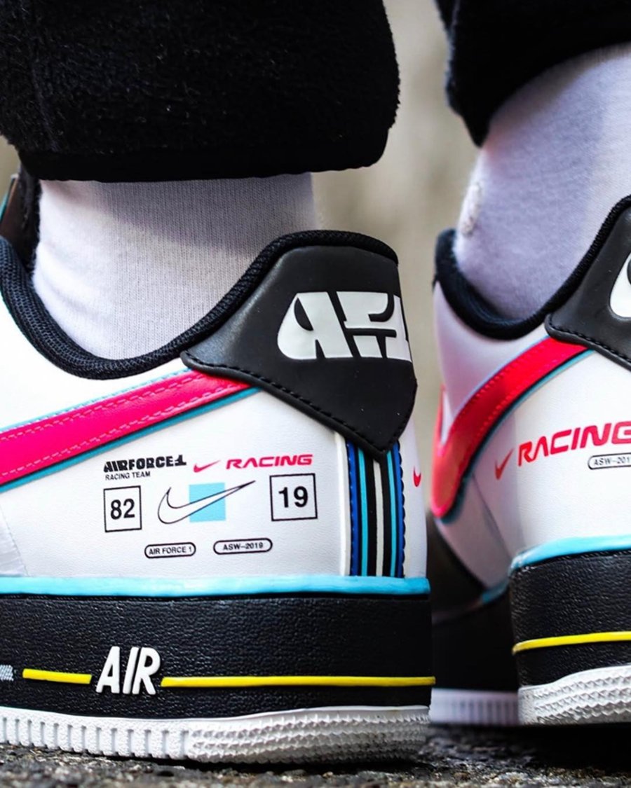 Nike,Air Force 1,AH8462-004,发售 细节超丰富!全明星赛车主题 Air Force 1 上脚美图来啦! Nike,Air Force 1,AH8462-004,发售 细节超丰富!全明星赛车主题 Air Force 1 上脚美图来啦!