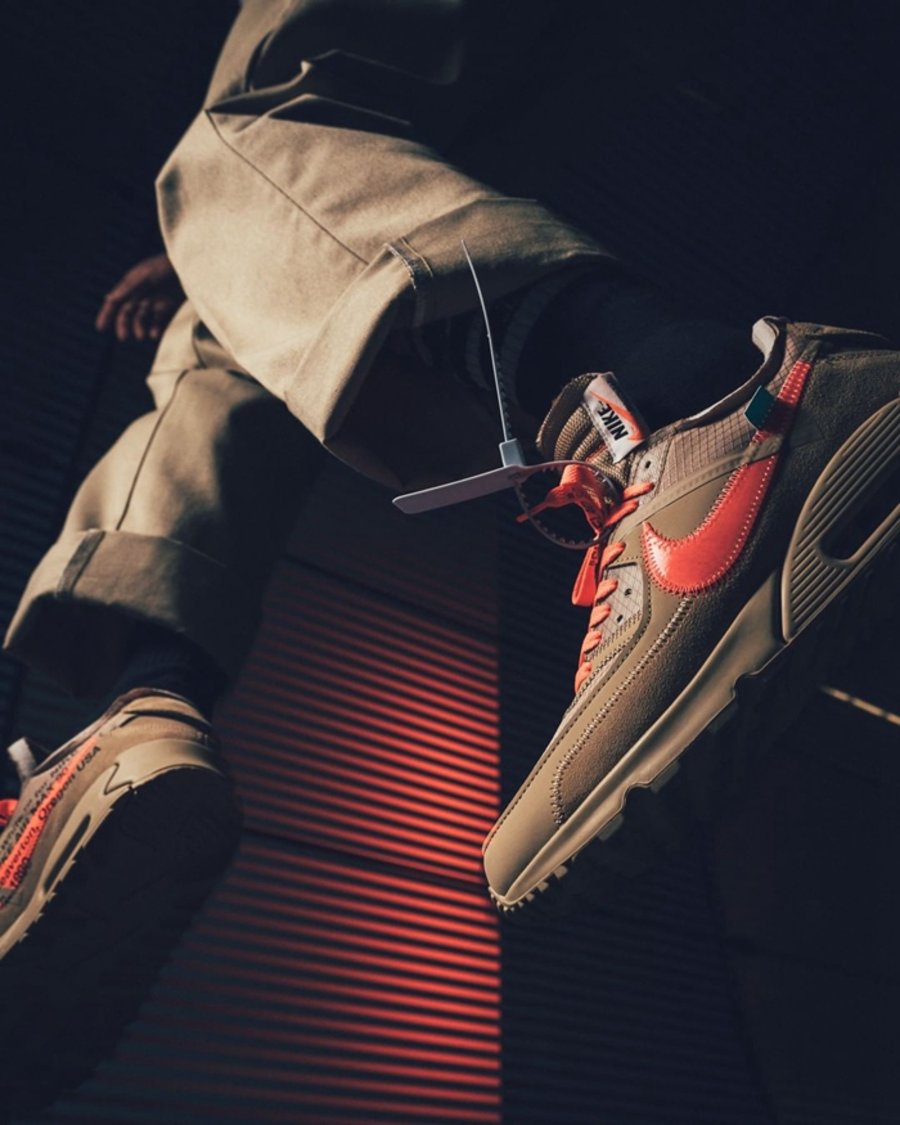 OFF-WHITE,Nike,Air Max 90,AA72 跳票王终于要来了!OFF-WHITE x Air Max 90 上脚太酷炫 OFF-WHITE,Nike,Air Max 90,AA72 跳票王终于要来了!OFF-WHITE x Air Max 90 上脚太酷炫