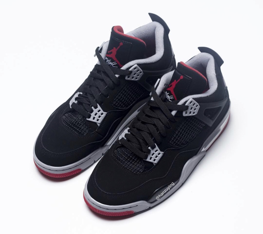 308497-060,AJ4,Air Jordan 4 308497-060AJ4 2019 款实物来了!黑红 Air Jordan 4 Bred 将在 5 月份发售 308497-060,AJ4,Air Jordan 4 308497-060AJ4 2019 款实物来了!黑红 Air Jordan 4 Bred 将在 5 月份发售
