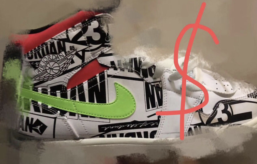 Air Jordan 1,AJ1 满版图案 + 阴阳撞色!这双中帮 Air Jordan 1 新品真疯狂! Air Jordan 1,AJ1 满版图案 + 阴阳撞色!这双中帮 Air Jordan 1 新品真疯狂!