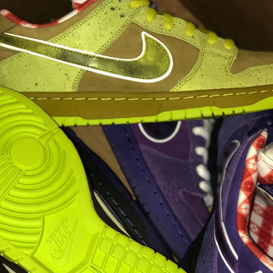 Dunk SB,Concepts,Nike Concepts 主理人亲晒!更风骚的荧光黄龙虾 Dunk SB 首度曝光 Dunk SB,Concepts,Nike Concepts 主理人亲晒!更风骚的荧光黄龙虾 Dunk SB 首度曝光