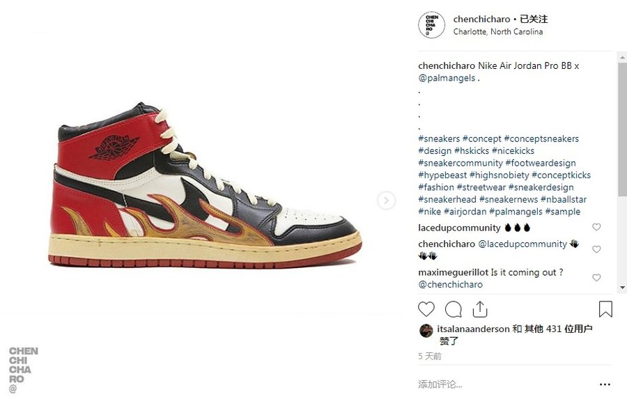 Palm Angels,Air Jordan 1,发售,Jo 与 Palm Angels 联名!这双黑脚趾 Air Jordan 1 要火 Palm Angels,Air Jordan 1,发售,Jo 与 Palm Angels 联名!这双黑脚趾 Air Jordan 1 要火