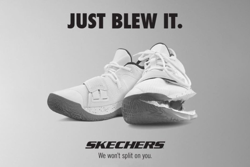 Nike PG 2.5,Nike,Skechers 登刊纽约时报,公然嘲讽 Nike!斯凯奇这波操作你怎么看? Nike PG 2.5,Nike,Skechers 登刊纽约时报,公然嘲讽 Nike!斯凯奇这波操作你怎么看?