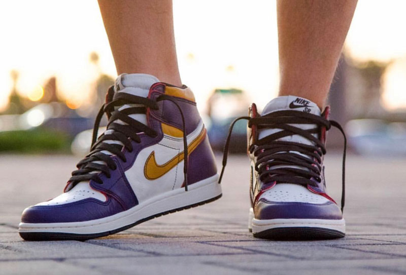 Nike SB,发售,Nike,Air Jordan 1 又是要起飞节奏?!湖人 Nike SB x Air Jordan 1 上脚抢先看 Nike SB,发售,Nike,Air Jordan 1 又是要起飞节奏?!湖人 Nike SB x Air Jordan 1 上脚抢先看