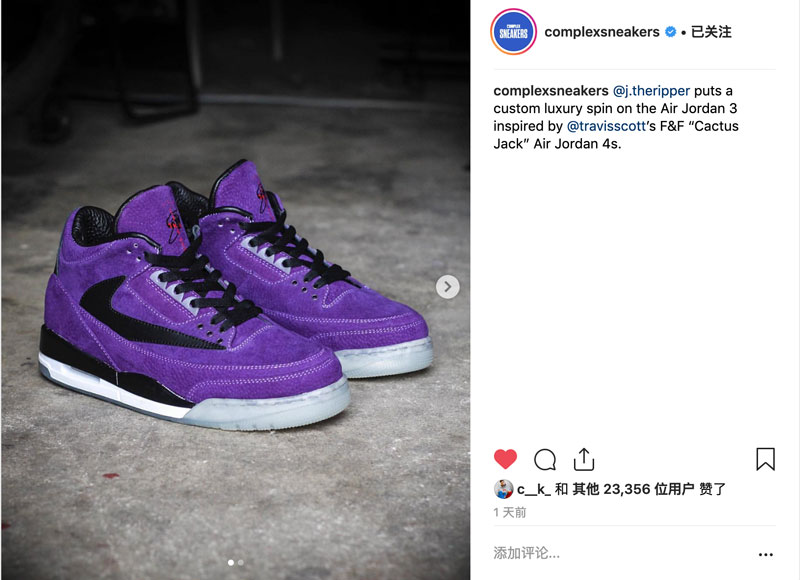 发售,NIke,Air Jordan 3 难道是 Travis Scott 新联名?定制反钩 Air Jordan 3 也太帅了! 发售,NIke,Air Jordan 3 难道是 Travis Scott 新联名?定制反钩 Air Jordan 3 也太帅了!