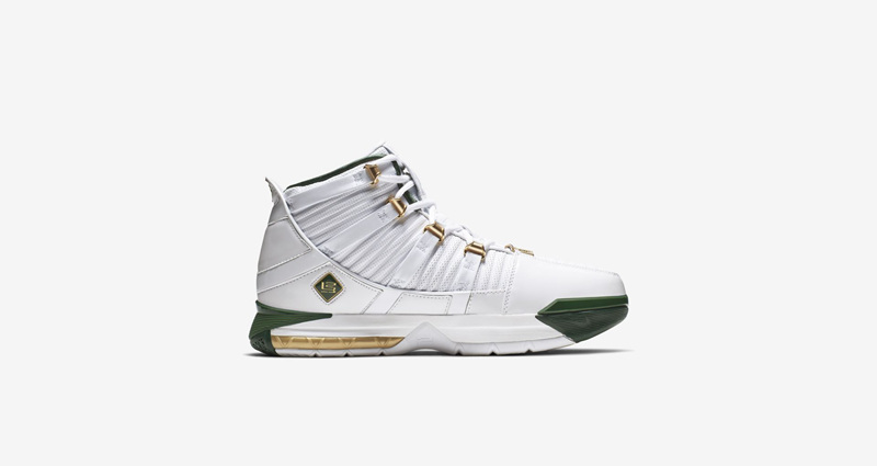 Zoom LeBron III “SVSM Away”,Ni 曾经的 PE 专属配色!母校高中配色 Zoom LeBron 3 明日发售 Zoom LeBron III “SVSM Away”,Ni 曾经的 PE 专属配色!母校高中配色 Zoom LeBron 3 明日发售