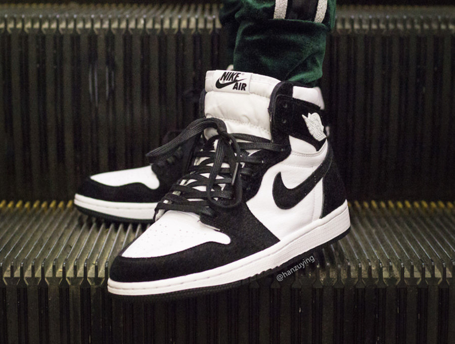 Air Jordan 1,AJ1,上脚,发售,CD0461- 经典配色 + 绒毛质感!熊猫 Air Jordan 1 上脚真的帅 Air Jordan 1,AJ1,上脚,发售,CD0461- 经典配色 + 绒毛质感!熊猫 Air Jordan 1 上脚真的帅