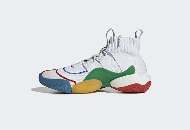 Crazy BYW X,adidas,Pharrell 菲董的亲着鞋款!眼馋许久的 Crazy BYW X 带来一双小白鞋! Crazy BYW X,adidas,Pharrell 菲董的亲着鞋款!眼馋许久的 Crazy BYW X 带来一双小白鞋!