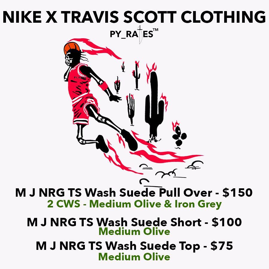 Travis Scott,Air Jordan 1,发售 Travis Scott x Jordan 联名服饰信息曝光!将于 9 月发售 Travis Scott,Air Jordan 1,发售 Travis Scott x Jordan 联名服饰信息曝光!将于 9 月发售
