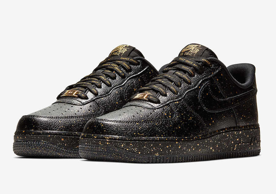 Air Force 1,AF1, 奢华黑金装扮!耐高 Air Force 1 全新配色即将发售 Air Force 1,AF1, 奢华黑金装扮!耐高 Air Force 1 全新配色即将发售
