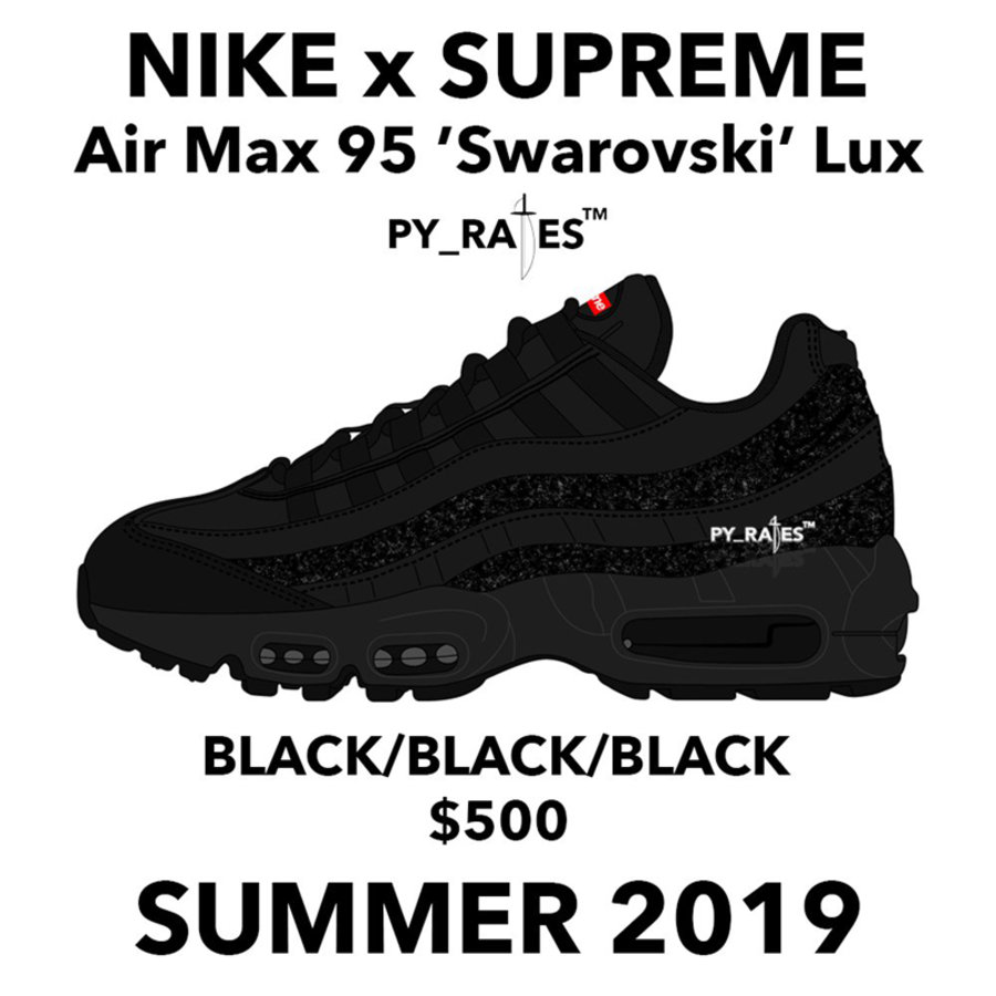 Supreme,Nike,发售,Air Max 95 刚发售的 Supreme 联名跑鞋涨价了!但接下来这款还会更贵! Supreme,Nike,发售,Air Max 95 刚发售的 Supreme 联名跑鞋涨价了!但接下来这款还会更贵!