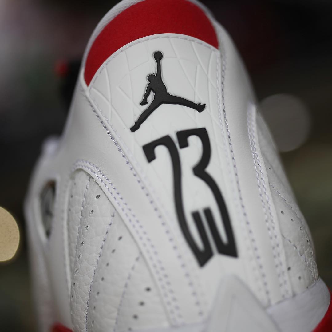 Jordan Brand,Air Jordan 14,AJ1 本周六发售!白红 Air Jordan 14 实物美图抢先看 Jordan Brand,Air Jordan 14,AJ1 本周六发售!白红 Air Jordan 14 实物美图抢先看