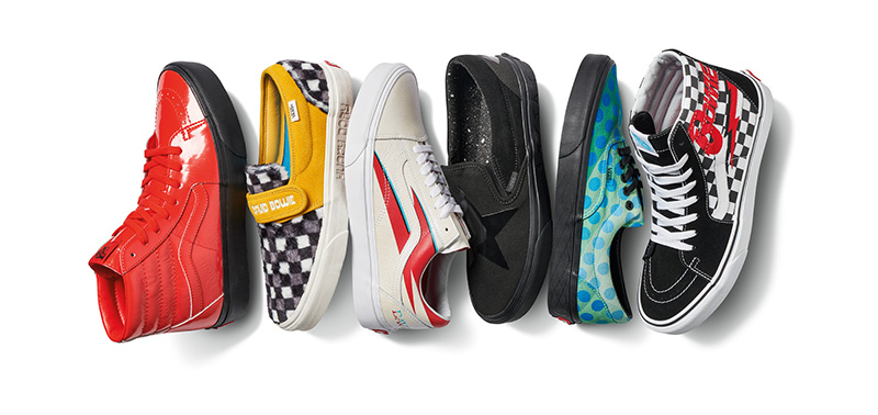 Vans,David Bowie,Sk8-Hi,Era,Ol 致敬摇滚巨星!David Bowie x Vans 联名系列预售刚刚开启! Vans,David Bowie,Sk8-Hi,Era,Ol 致敬摇滚巨星!David Bowie x Vans 联名系列预售刚刚开启!