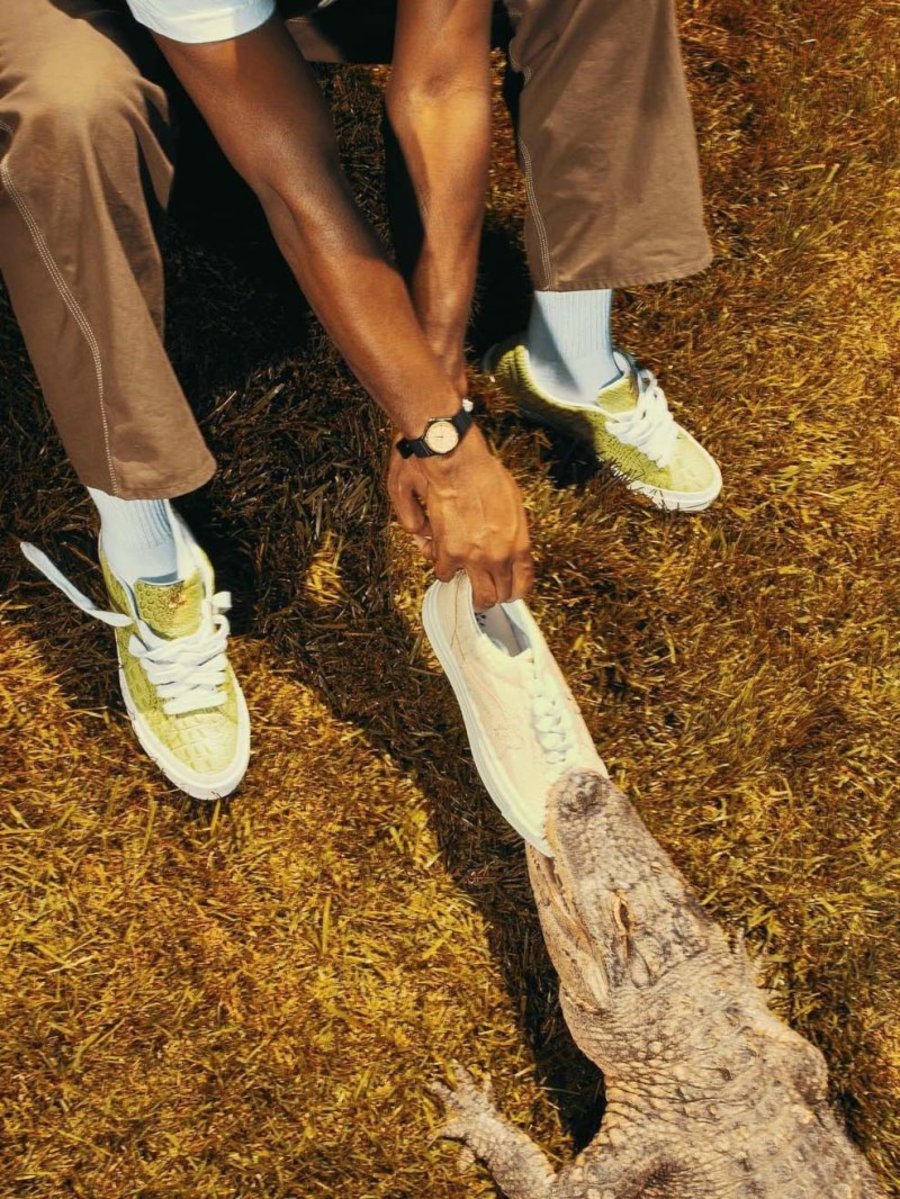 Converse, Tyler,the Creator,GO 高规格!Converse 再曝全新小花联名,这次还换上了鳄鱼纹 Converse, Tyler,the Creator,GO 高规格!Converse 再曝全新小花联名,这次还换上了鳄鱼纹