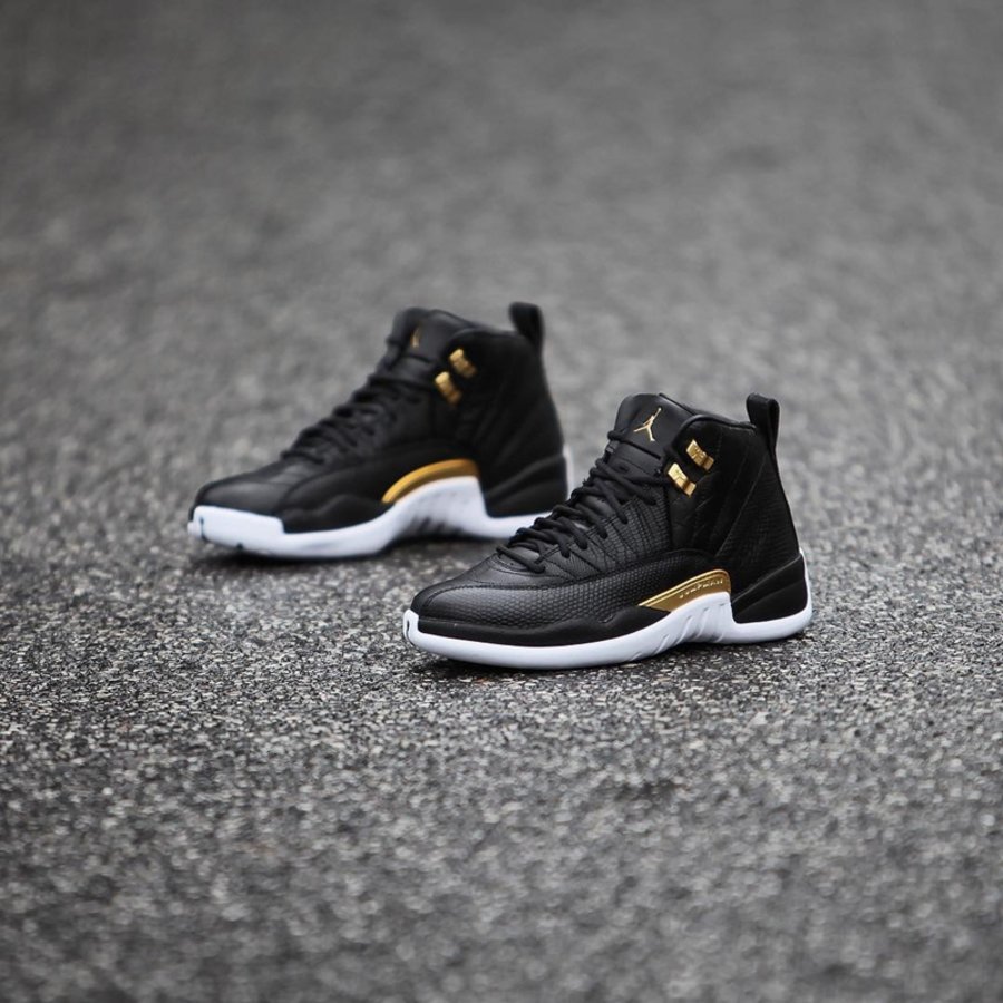 Air Jordan 12,Midnight Black,A 发售必抢疯!黑金蛇纹 Air Jordan 12 即将发售 Air Jordan 12,Midnight Black,A 发售必抢疯!黑金蛇纹 Air Jordan 12 即将发售