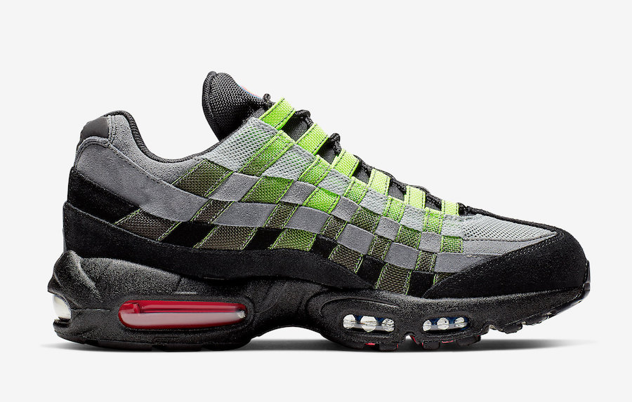 Air Max 95,Nike,AQ0764-001,发售 渐变编织鞋面 + 双色可视气垫!全新 Air Max 95 即将发售 Air Max 95,Nike,AQ0764-001,发售 渐变编织鞋面 + 双色可视气垫!全新 Air Max 95 即将发售