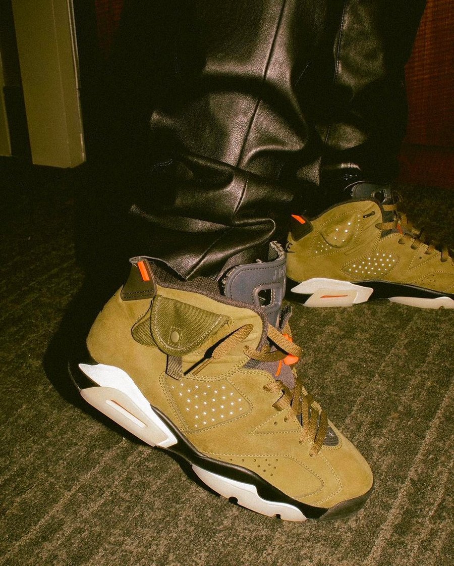 Travis Scott,Air Jordan 6,AJ6, DJ Khaled 都想要!TS x Air Jordan 6 清晰实物曝光 Travis Scott,Air Jordan 6,AJ6, DJ Khaled 都想要!TS x Air Jordan 6 清晰实物曝光